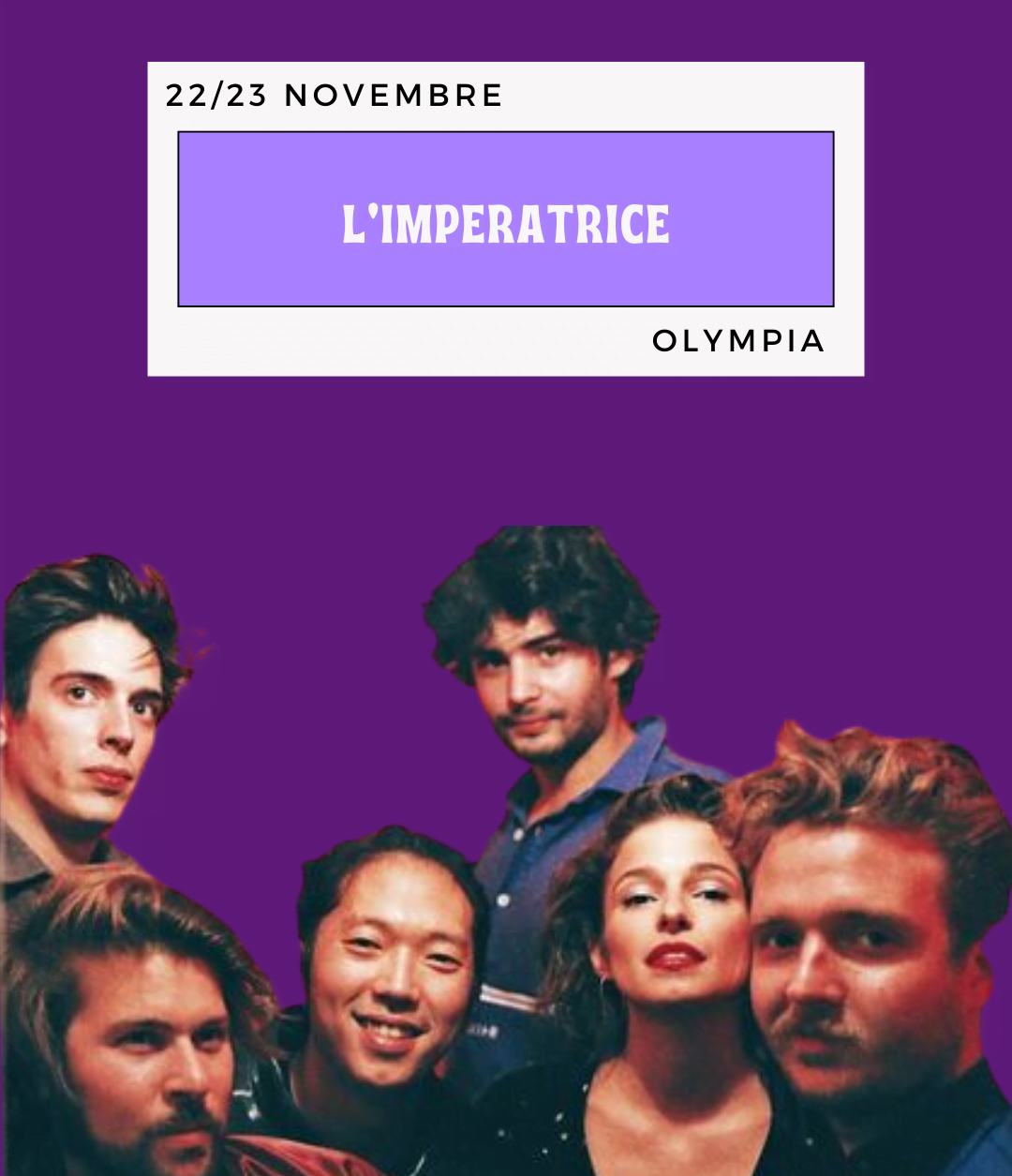 L'impératrice concert